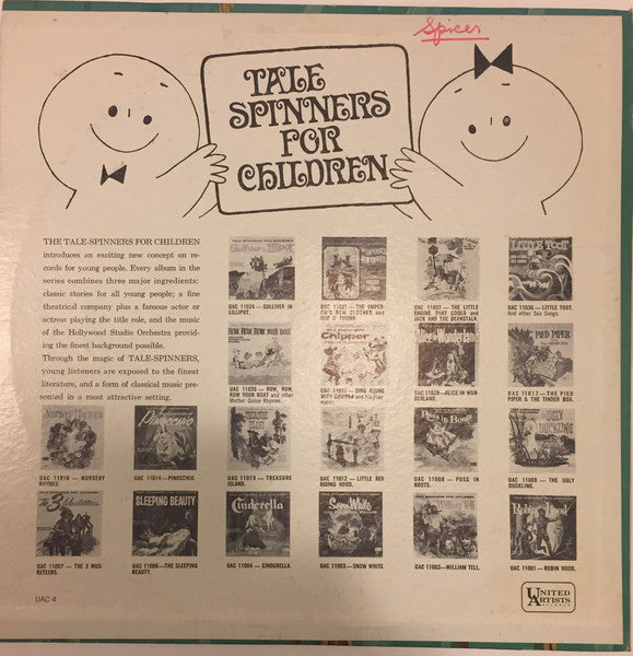 The Famous Theatre Company And The Hollywood Studio Orchestra : The Story Of Bach (LP, Album)