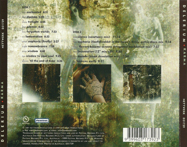 Delerium : Karma (CD, Album, RE + CD + Ltd)