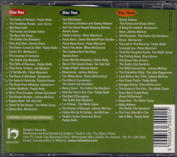 Various : 60 Greatest Ever Irish Ballads + Irish Céilí (4xCD, Comp, S/Edition, + F)