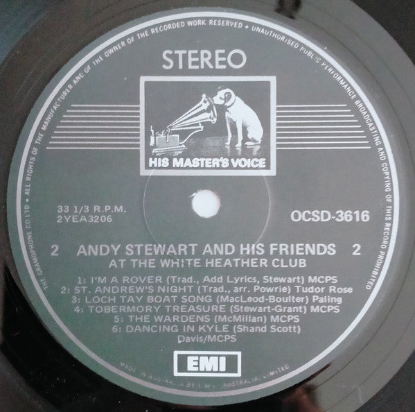 Andy Stewart : And His Friends Of The White Heather Club (LP, Album)