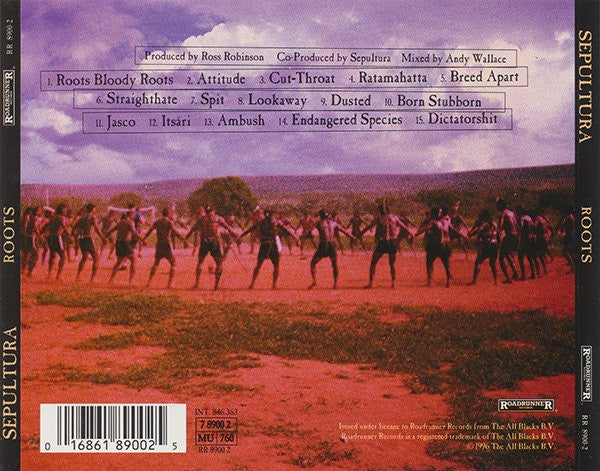 Sepultura : Roots (CD, Album)