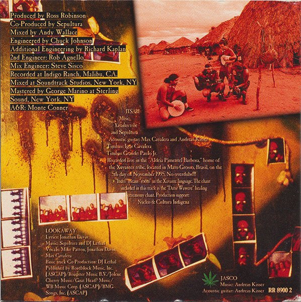 Sepultura : Roots (CD, Album)