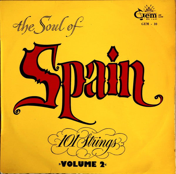 101 Strings : The Soul Of Spain Volume 2 (LP, Album, Mono)