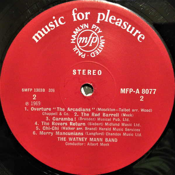 The Watney Silver Band* : What We Want Is Watneys Silver Band (LP)