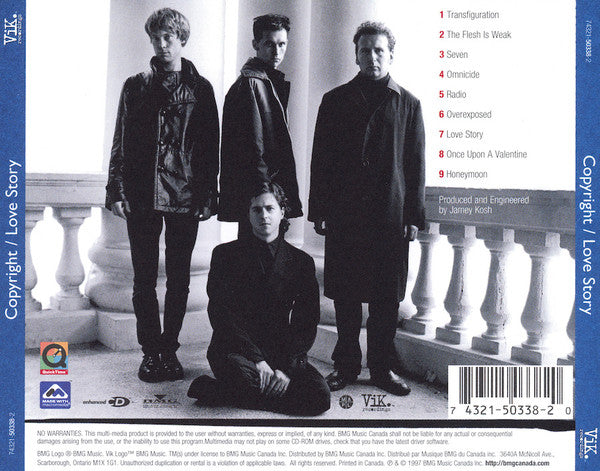 Copyright (5) : Love Story (CD, Album, Enh)