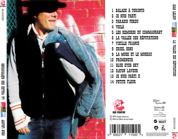 Jean Leloup : La Vallée Des Réputations (CD, Album)