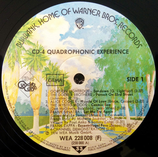 Various : CD-4 Quadraphonic Experience (LP, Comp, Quad)