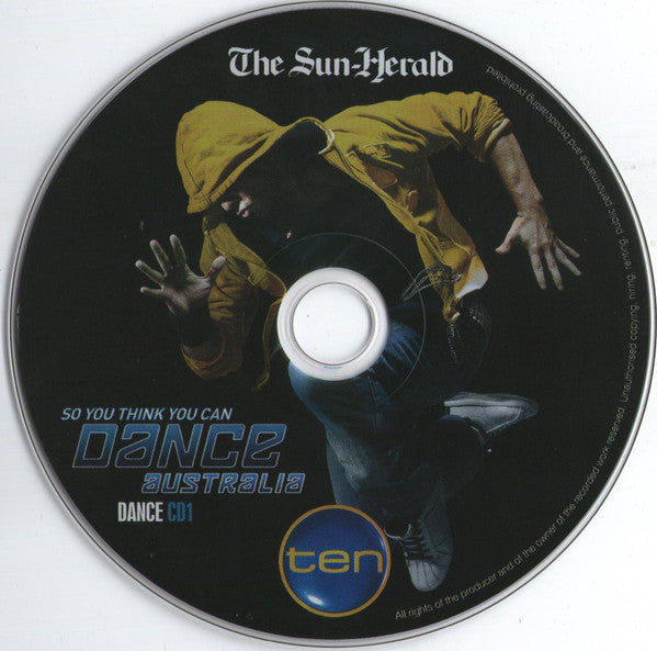 Various : So You Think You Can Dance Australia - Free Double Dance CD (CD, Comp, Promo, Smplr)