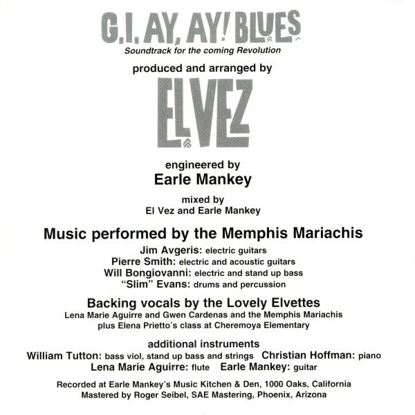 El Vez : G.I. Ay, Ay! Blues (CD, Album)