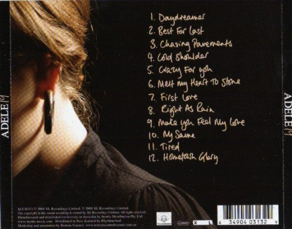 Adele (3) : 19 (CD, Album)
