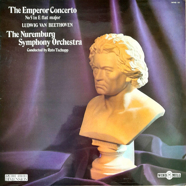 Ludwig van Beethoven, Nürnberger Symphoniker Conducted By Räto Tschupp : The Emperor Concerto No 5 In E Flat Major (LP)