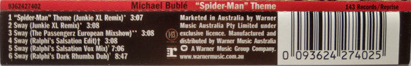Michael Bublé : "Spider-Man" Theme (Junkie XL Remix) (CD, Maxi)