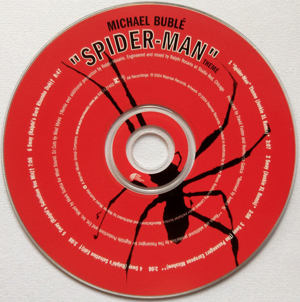 Michael Bublé : "Spider-Man" Theme (Junkie XL Remix) (CD, Maxi)