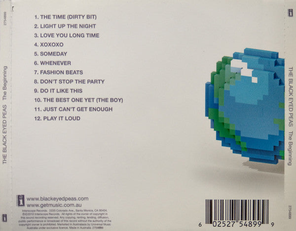 The Black Eyed Peas* : The Beginning (CD, Album)