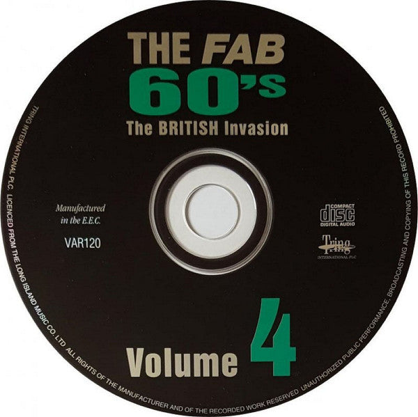Various : The Fab 60's Volume 4 (The British Invasion) (CD, Comp)