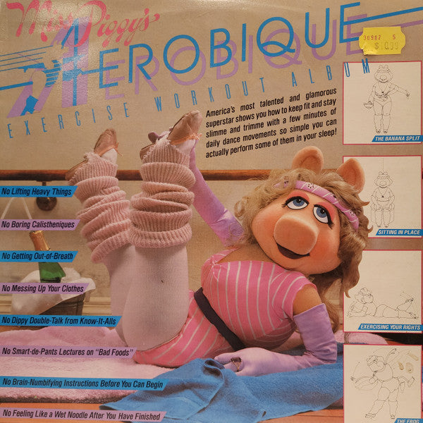 Miss Piggy : Miss Piggy's Aerobique Exercise Workout Album (LP, Album)