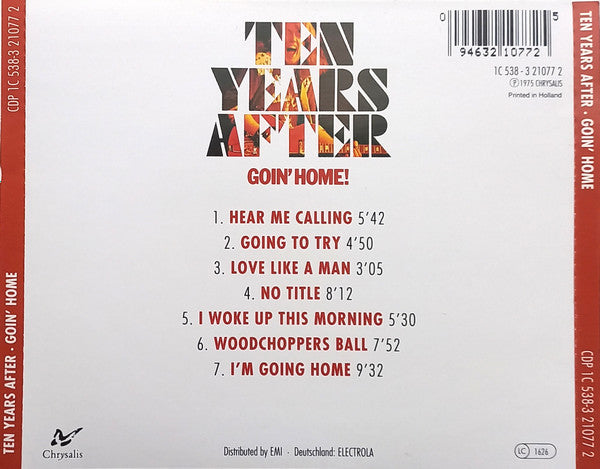 Ten Years After : Goin' Home! (CD, Comp)