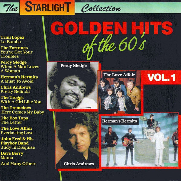Various : Golden Hits Of The 60's - Vol. 1 (CD, Comp)