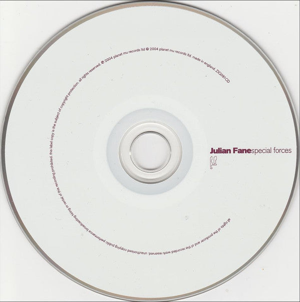 Julian Fane : Special Forces (CD, Album)
