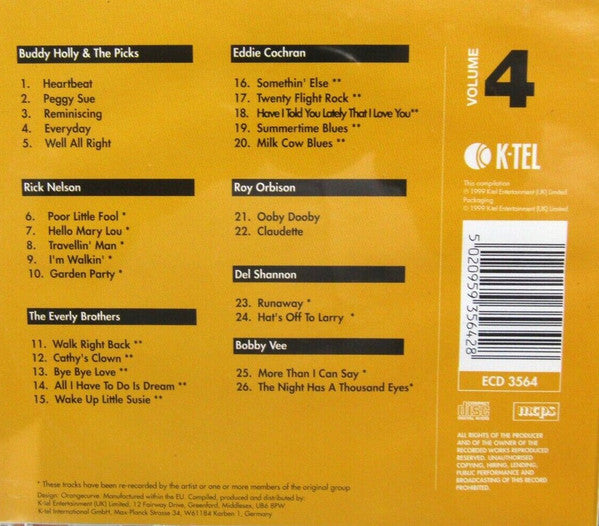 Various : Rocking Superstars: Giants Of Roll 'n' Roll Volume 4 (CD, Comp, P/Unofficial)