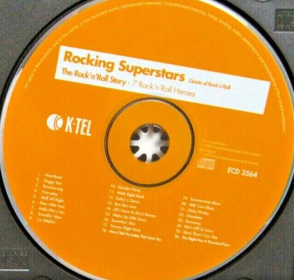 Various : Rocking Superstars: Giants Of Roll 'n' Roll Volume 4 (CD, Comp, P/Unofficial)