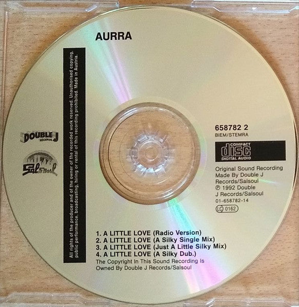 Aurra : A Little Love (CD, Maxi)