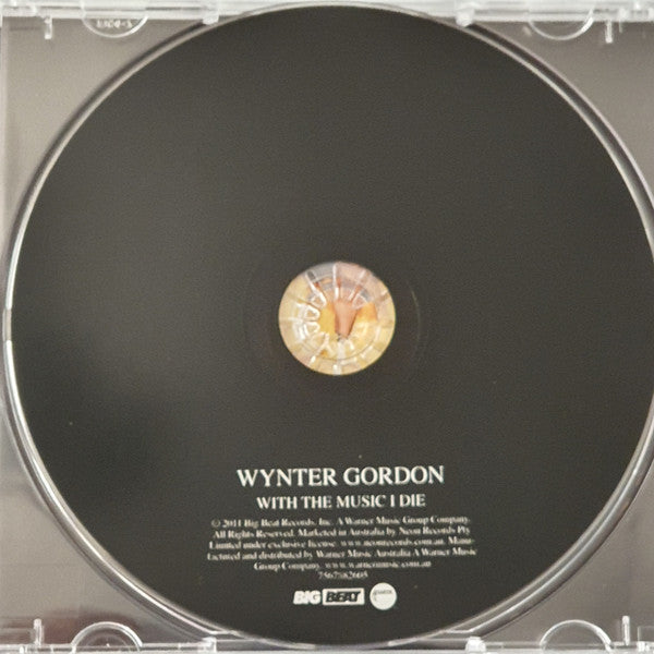 Wynter Gordon : With The Music I Die (CD, Album)