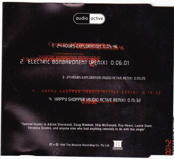 Audio Active : 24 Hours Exploration (CD, Maxi)