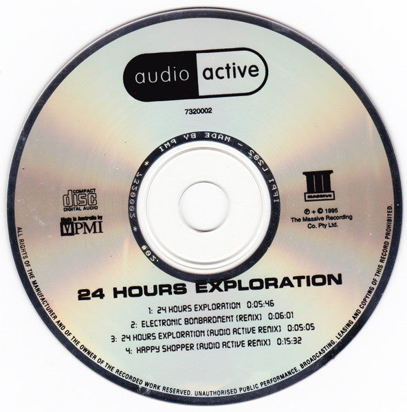 Audio Active : 24 Hours Exploration (CD, Maxi)