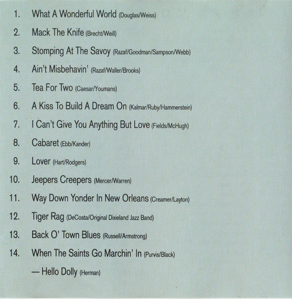 Louis Armstrong : The Great Louis Armstrong (CD, Comp)