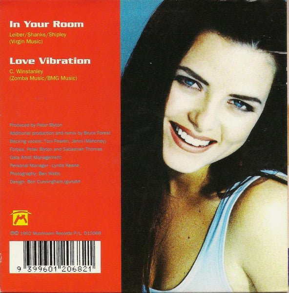 Toni Pearen : In Your Room (CD, Single, Car)