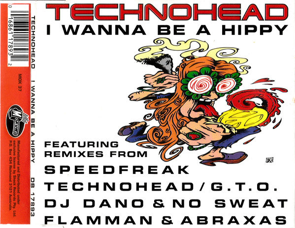 Technohead : I Wanna Be A Hippy (CD, Single)