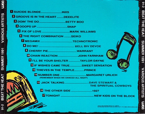 Various : Beat The Heat (Summer 1991) (CD, Comp)