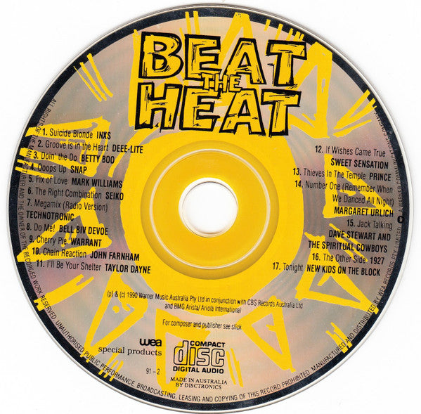 Various : Beat The Heat (Summer 1991) (CD, Comp)