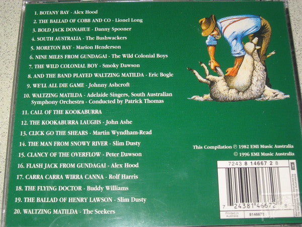 Various : Australia Our Land Our Music - Vol 1 (CD, Comp, RE)