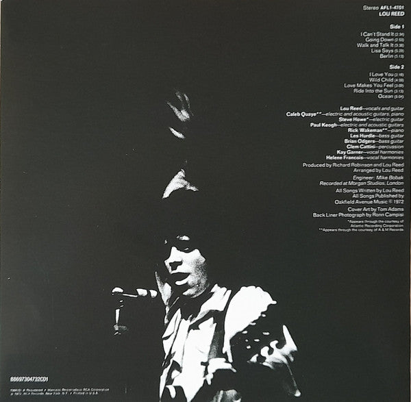 Lou Reed : Original Album Classics (CD, Album, RE, RP + CD, Album, RE, RP + CD, Album,)