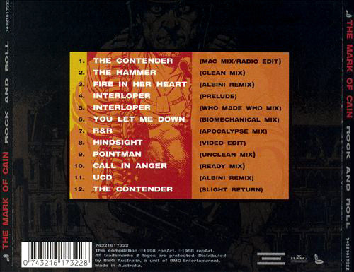 The Mark Of Cain : Rock And Roll (Industrial Strength Remixes) (CD, RE, RM)