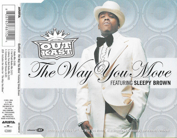 OutKast : The Way You Move (CD, Maxi, Enh)