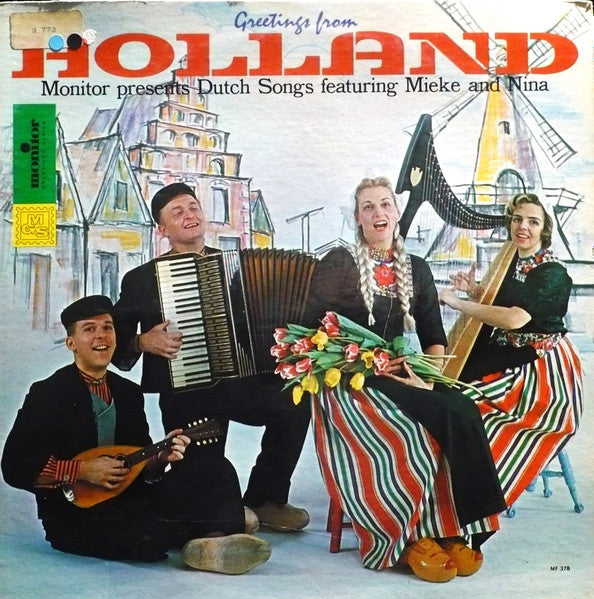 Mieke* And  Nina* : Greetings From Holland (LP, Album, Mono)