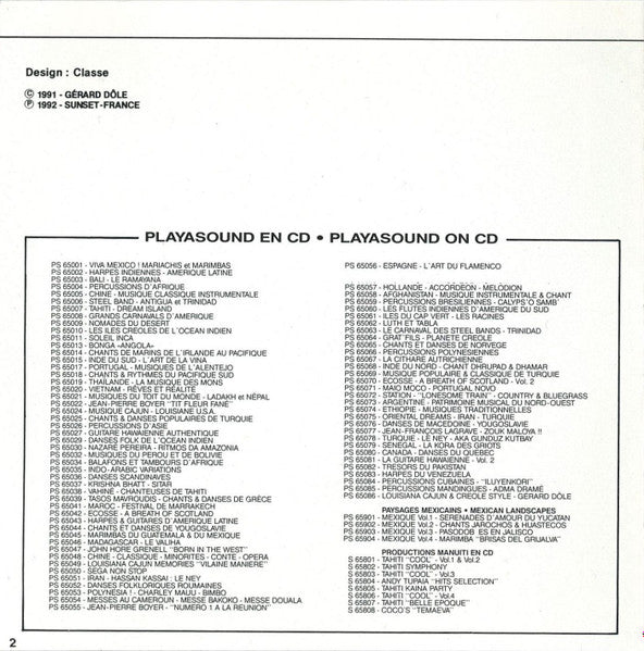 Gérard Dôle : Co Co Colinda (CD, Album)