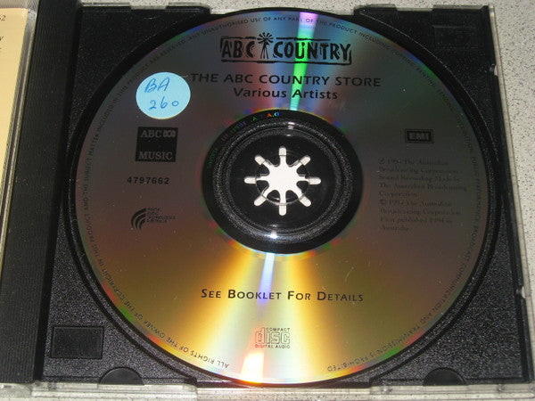 Various : The ABC Country Store  (CD, Album)
