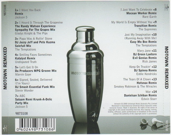 Various : Motown Remixed (CD, Comp)