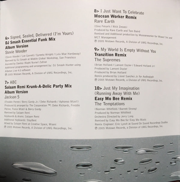 Various : Motown Remixed (CD, Comp)