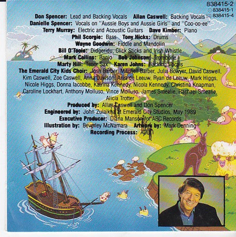 Don Spencer : Don Spencer's Australia For Kids (CD, Album)