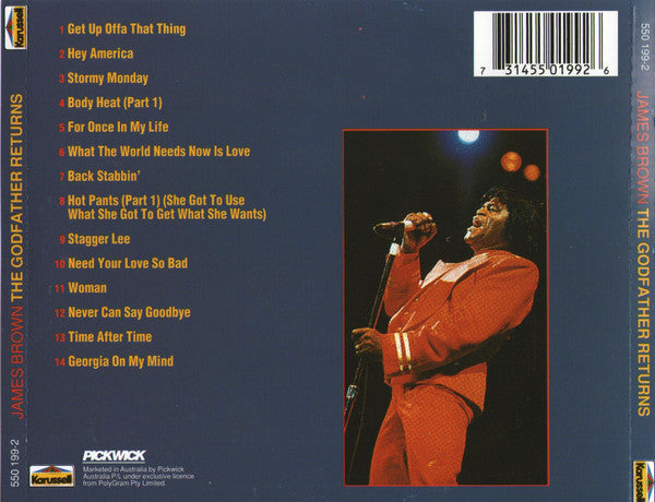 James Brown : The Godfather Returns (CD, Comp, RE, PMI)