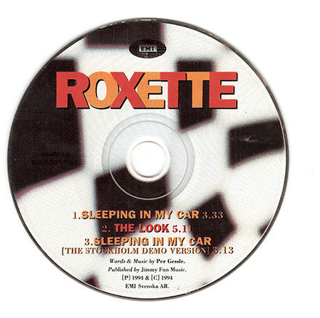 Roxette : Sleeping In My Car (CD, Maxi)