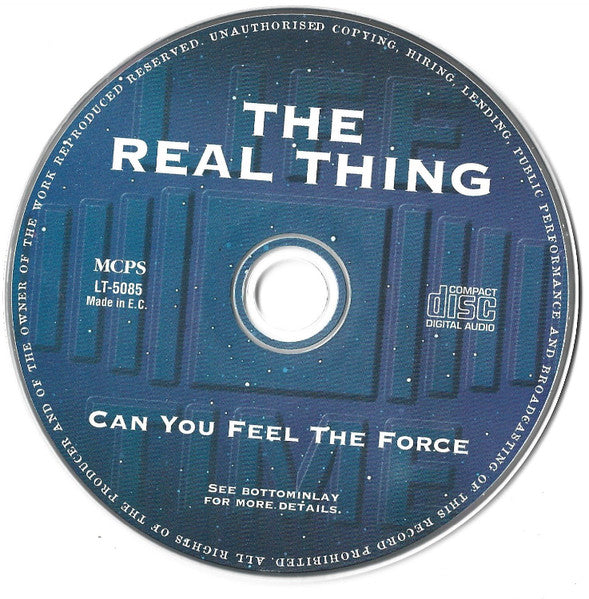 The Real Thing : Can You Feel The Force (CD, Comp)
