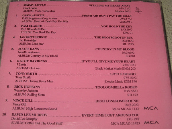 Various : NFS Country Singles 30 (CD, Comp, Promo)