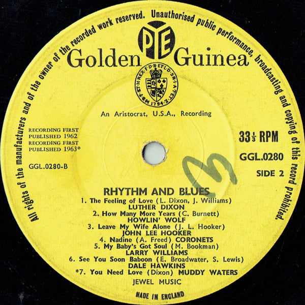 Various : Rhythm And Blues (LP, Comp)