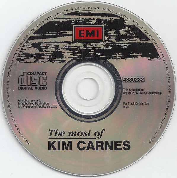 Kim Carnes : The Most Of Kim Carnes (CD, Comp)